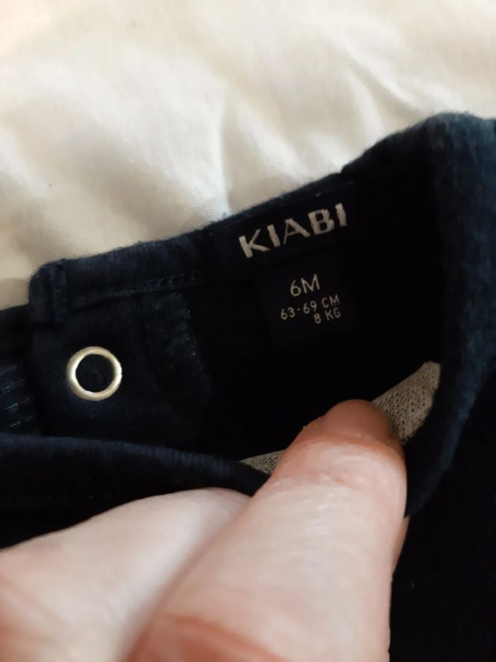 Robe chaude marine - 6 mois - photo numéro 3