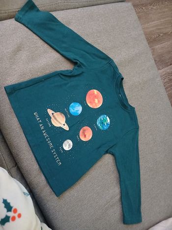 Tshirt planètes 3 ans