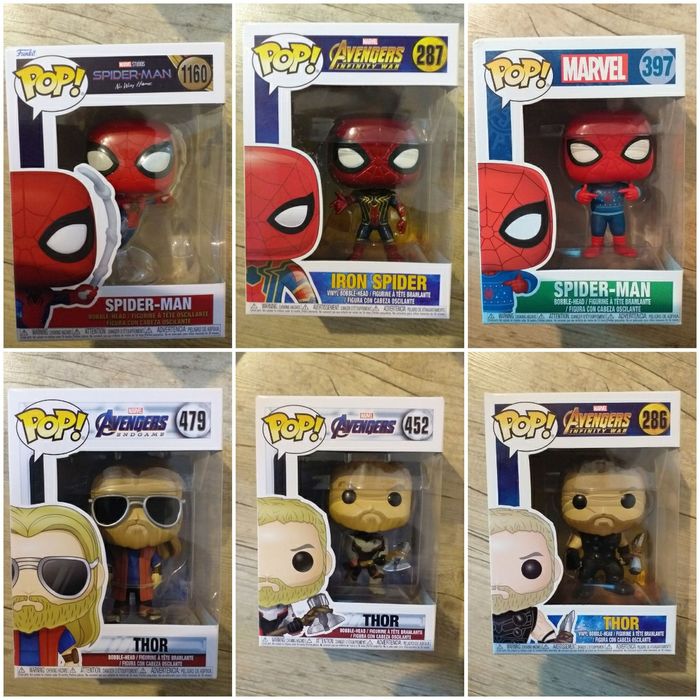 Funko Pops Marvel