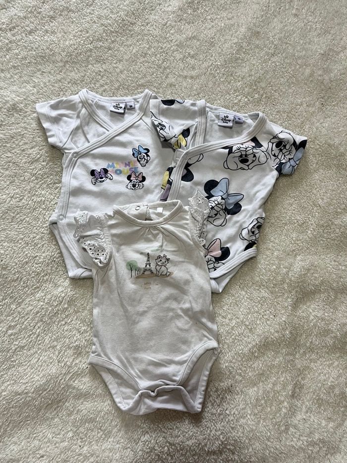 Lot de 3 bodies Disney - photo numéro 6