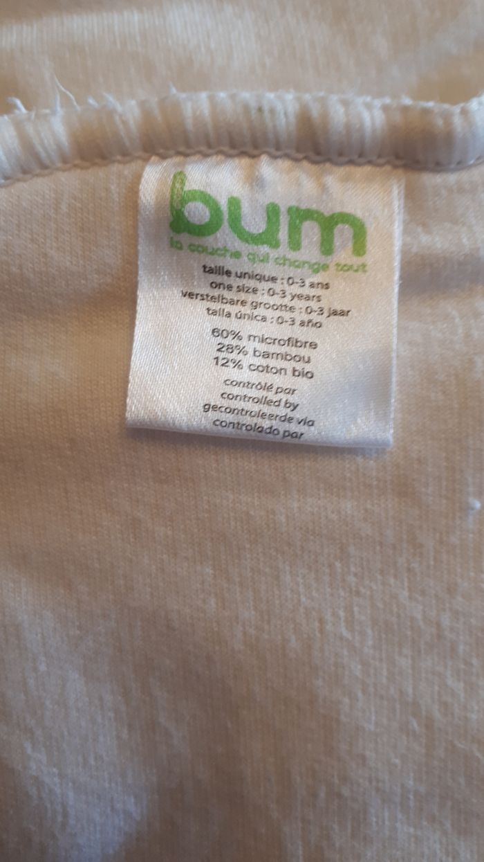 Couches lavables Bum