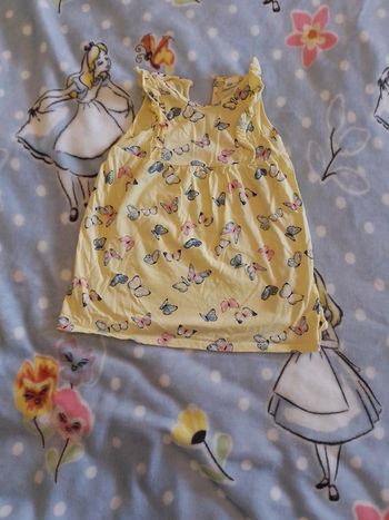 Robe papillon 12/18 mois