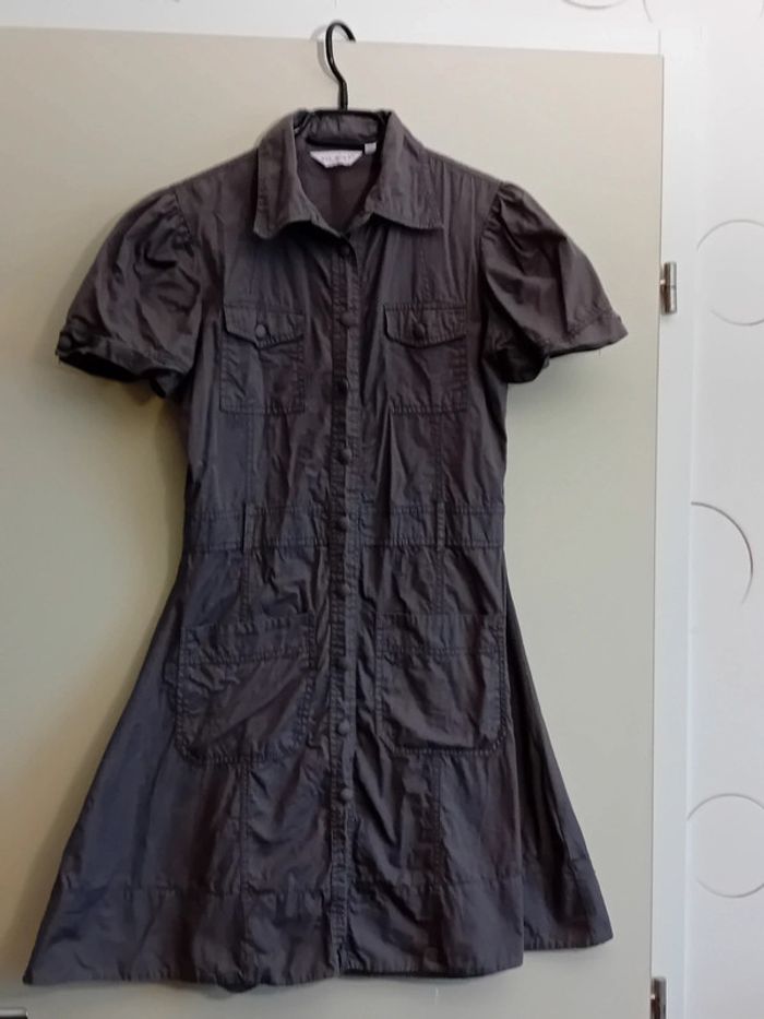 Robe à boutons marron Taille M