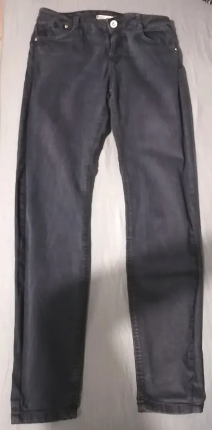 Jeans Bershka Push up slim bleu 38 - photo numéro 5