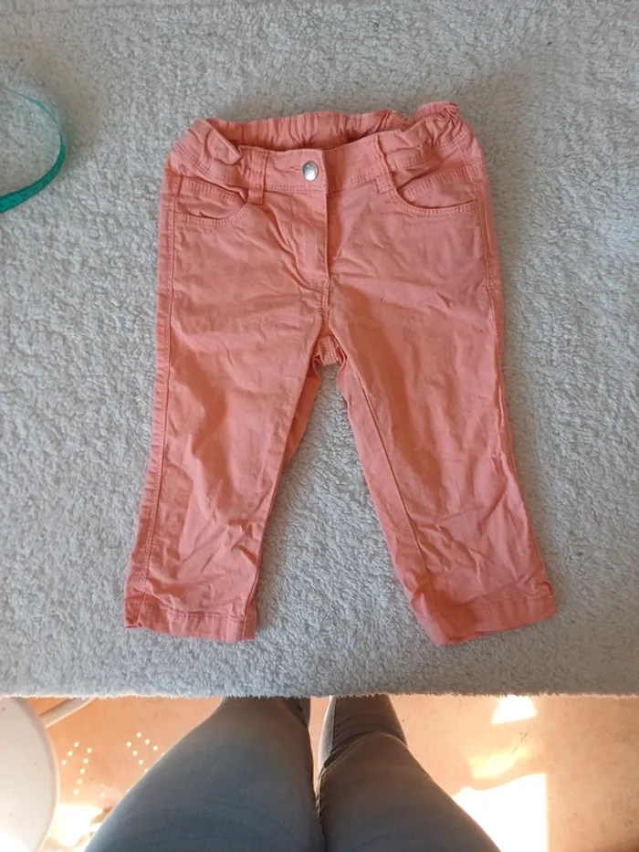 Pantacourt corail taille réglable