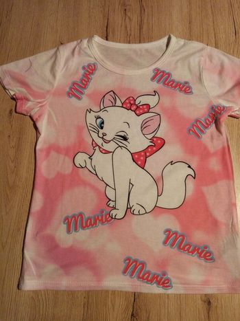 Tee shirt chat marie Disney