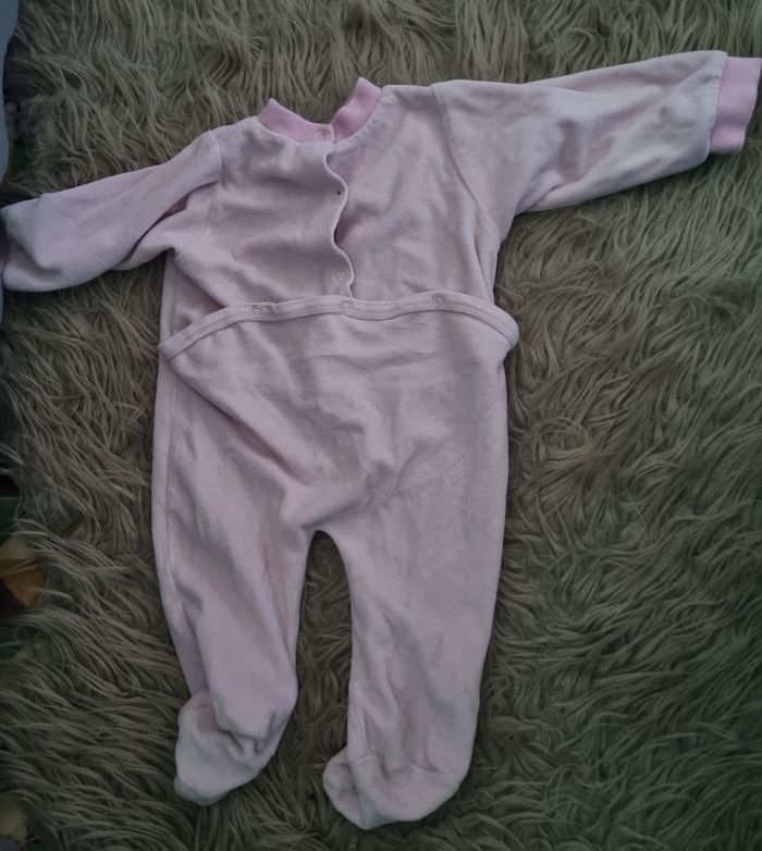 Grenouillère rose avec souris 6mois - photo numéro 5