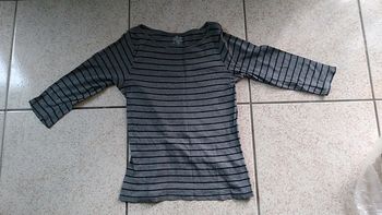 Joli pull camaïeu manches 3/4 taille M