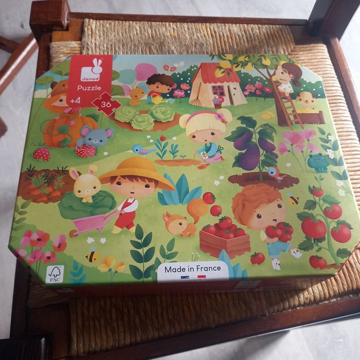 Puzzle potager +4 ,36 pieces - photo numéro 3