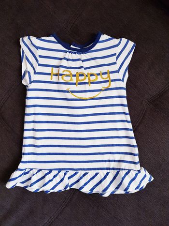 😀 Robe "happy" - Kiabi - 6 mois 😀