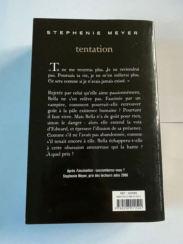 Livre Stephenie Meyer - Tentation - photo numéro 2