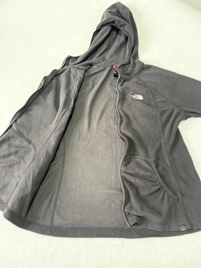 Veste polaire noir The north face pour femme taille L - photo numéro 5