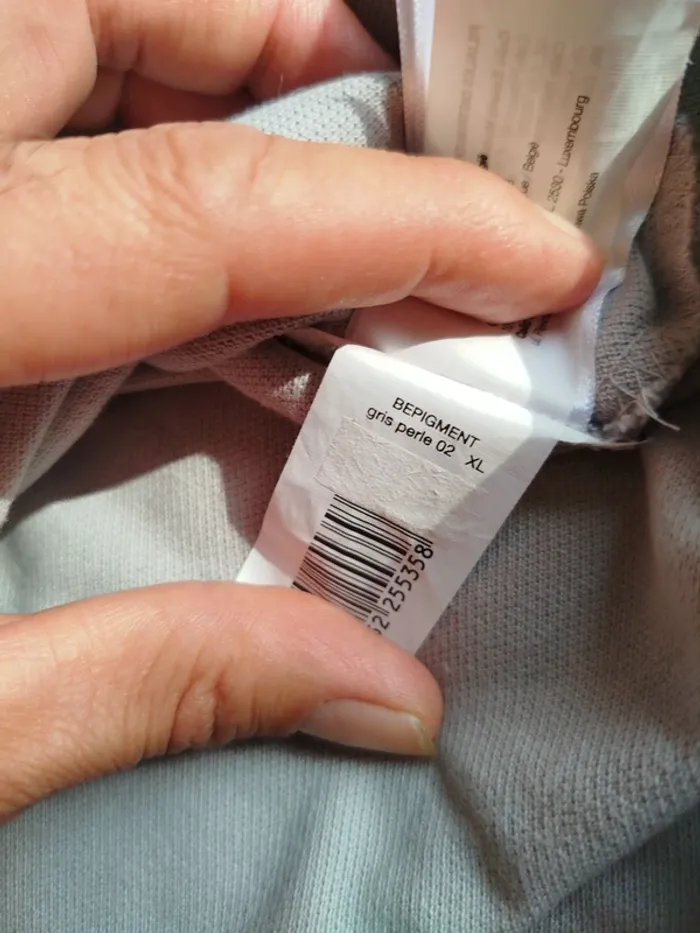 Polo homme gris perle Celio taille XL - photo numéro 7