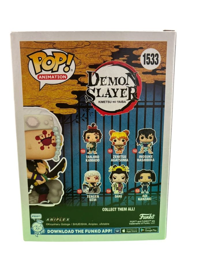 Figurine Funko Pop Demon Slayer Tengen Uzui Chase Édition 1533 neuf - photo numéro 2