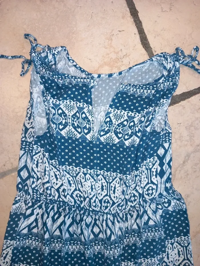 Robe longue imprimee grossesse colline 34 xs - photo numéro 4