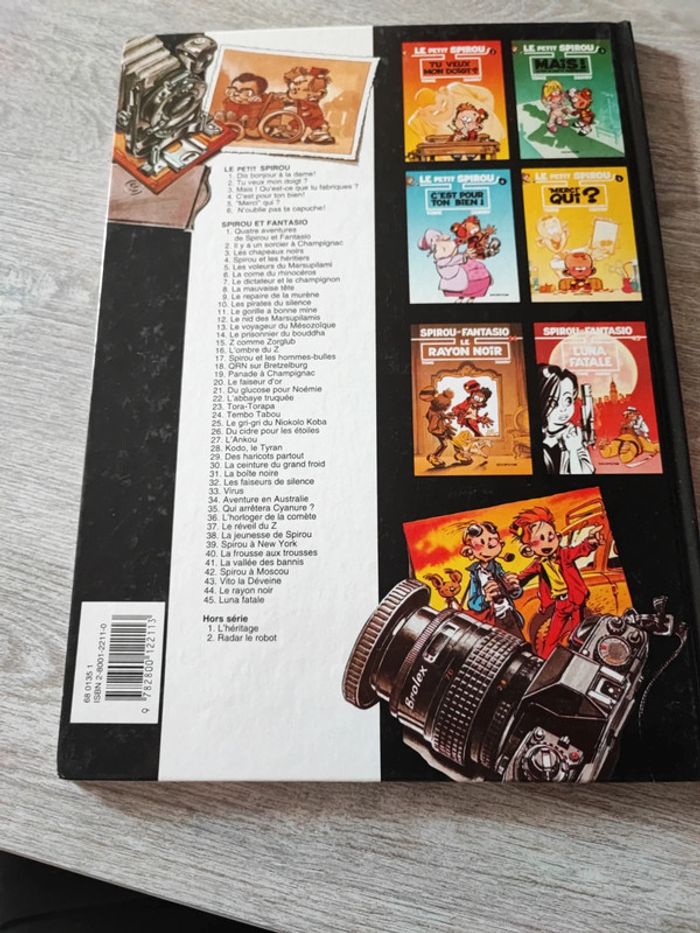 BD le petit Spirou - n'oublie pas ta capuche numéro 6 - photo numéro 3