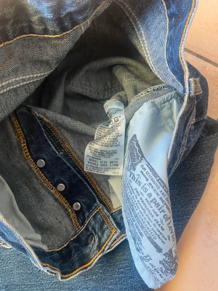 Jean Lévis strauss 36 bon état vintage style - photo numéro 6