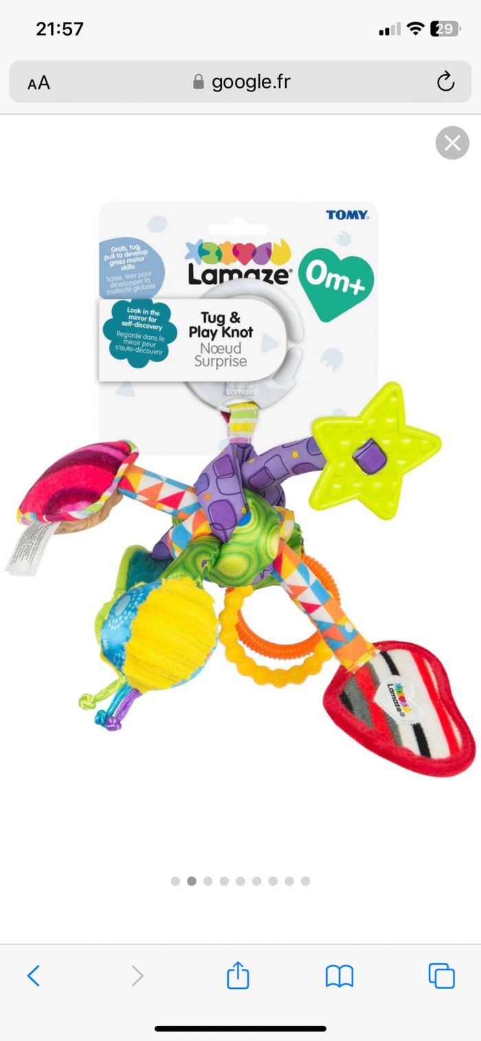 Jeu d’éveil  bébé Lamaze - photo numéro 6