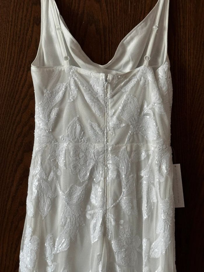 Robe de cocktail blanche - photo numéro 7