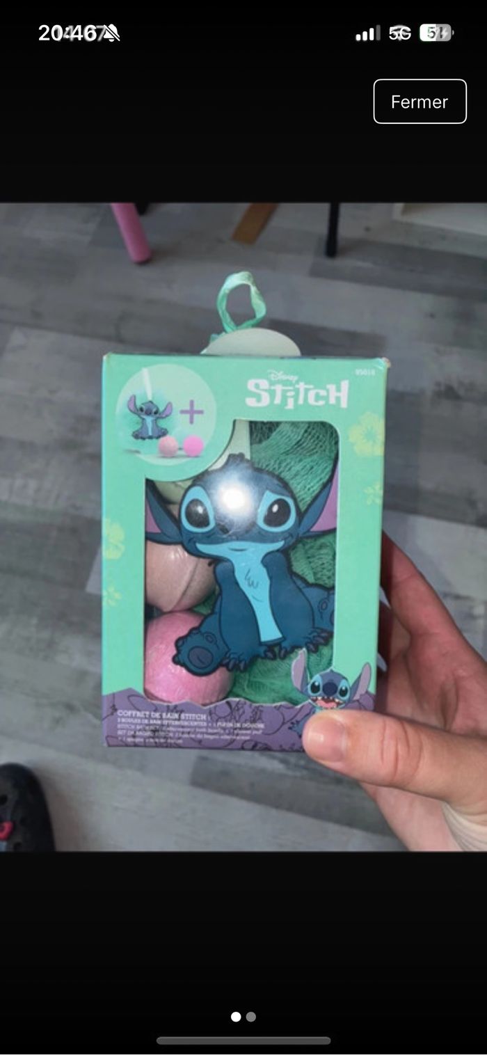 Coffret de bain stitch