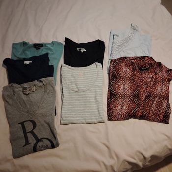 Lot hauts femme taille 38