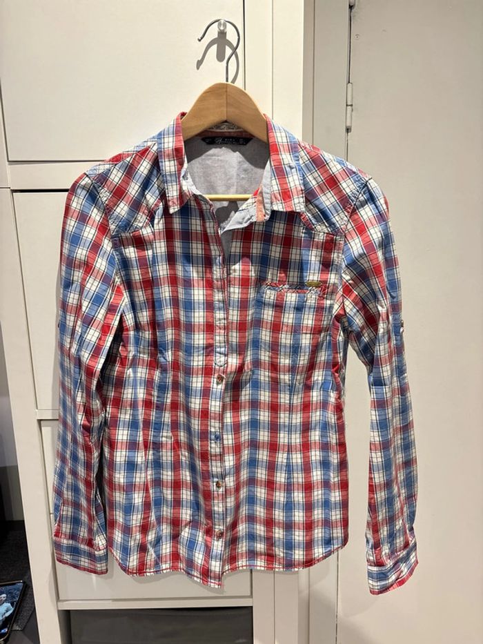 Chemise à carreaux