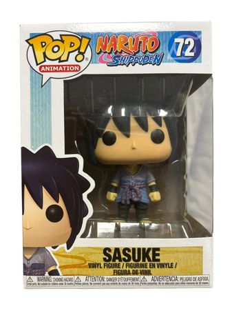 Figurine Funko Pop Naruto Shippuden Sasuke numéro 72 neuf