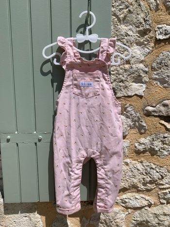 Salopette bébé fille 12 mois