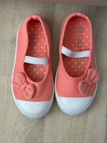 Ballerines couleur corail