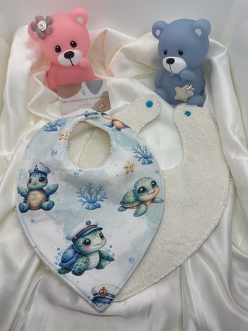 Grand bavoir bandana