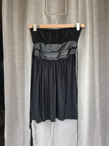 Bustier noir chic Tally Weijl taille M 38