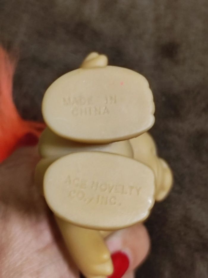 ace novelty troll orange fluo - photo numéro 4