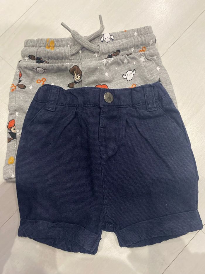 Lot de 2 shorts 3 mois