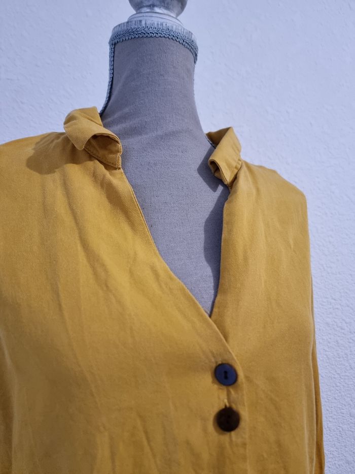 Chemise moutarde Zara - photo numéro 2