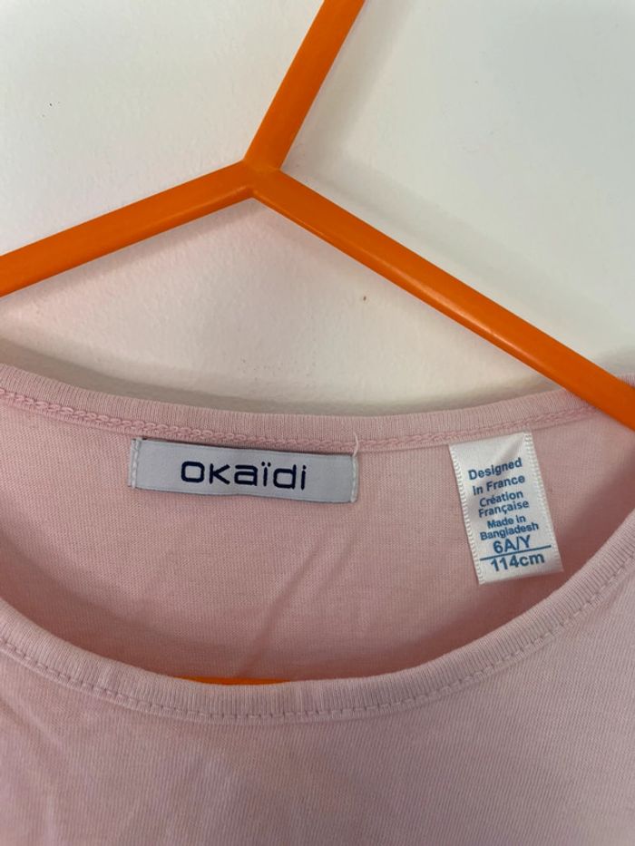 Tee shirts okaidi 6 ans fille - photo numéro 4