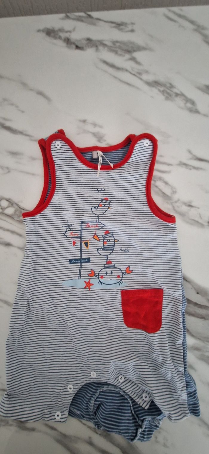 Grenouillère bébé garçon