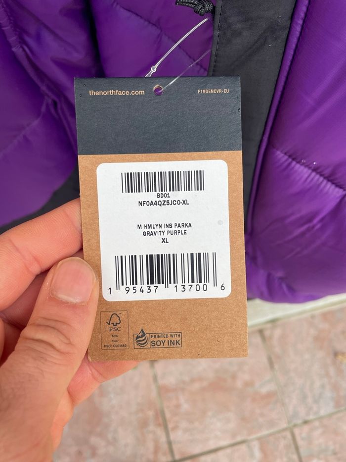 Veste unisexe Parka Himalaya The north face violet - photo numéro 5