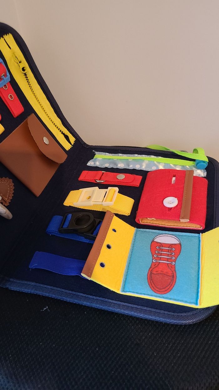 Valise de dextérité Montessori, 28 x 22 cm - photo numéro 2