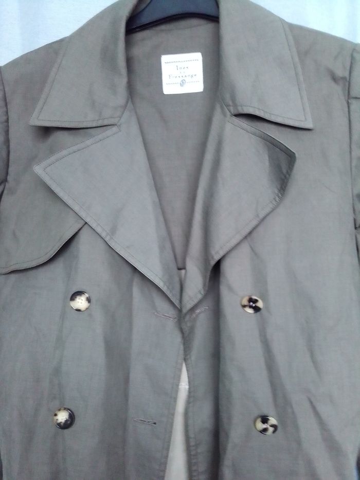 Magnifique Veste Trench INÈS DE LA FRESSANGE - photo numéro 3