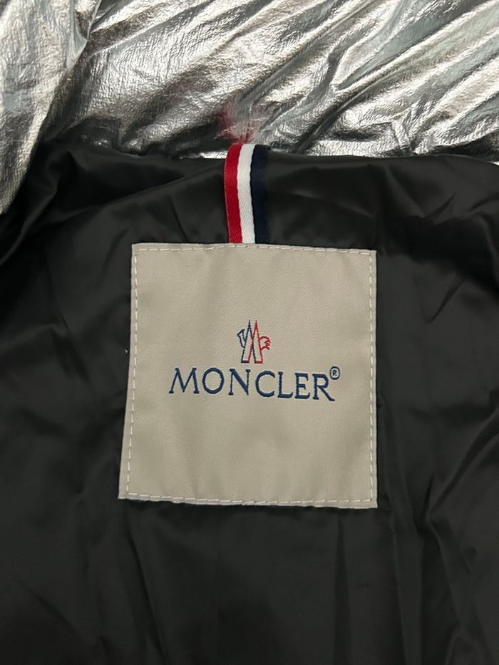 Doudoune moncler Argenté - photo numéro 6