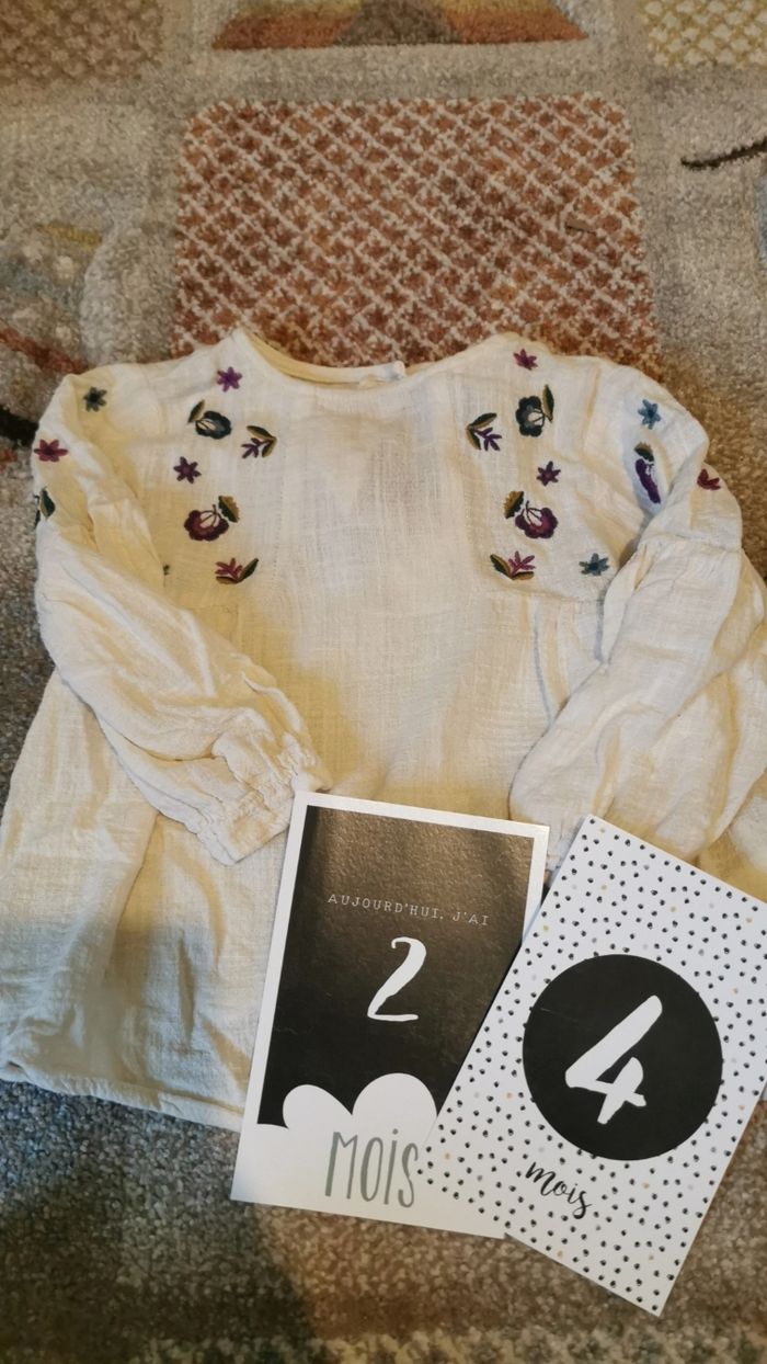 Blouse manches longues