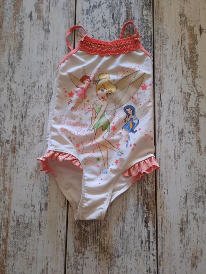 Maillot de bain fée clochette disney store 5_6 ans