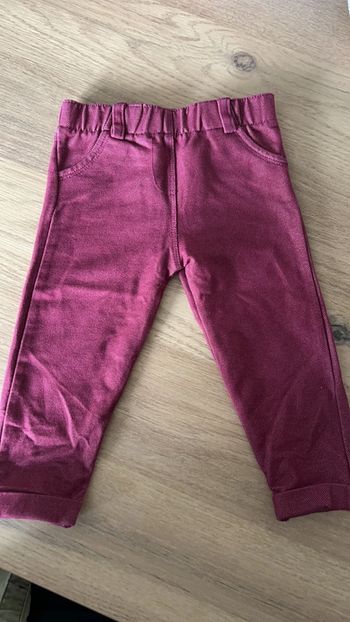 Pantalon souple Bordeaux