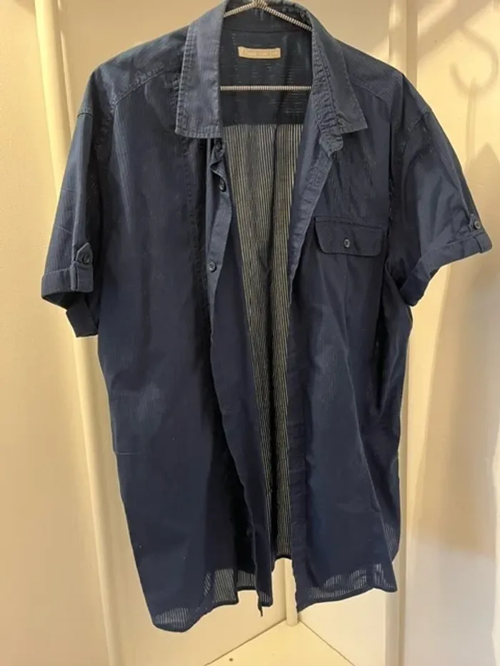 Chemise manches courtes Casual de Gémo - photo numéro 2