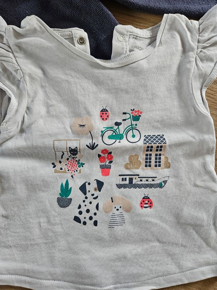 gilet + tee shirt 12 mois - photo numéro 2