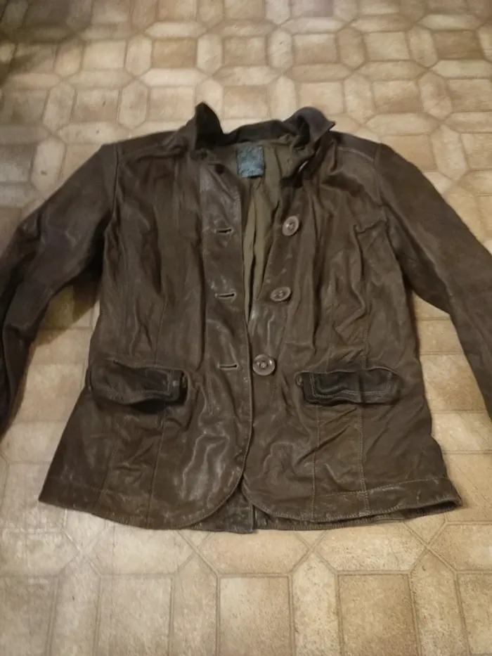 Veste cuir brogden 1959 s