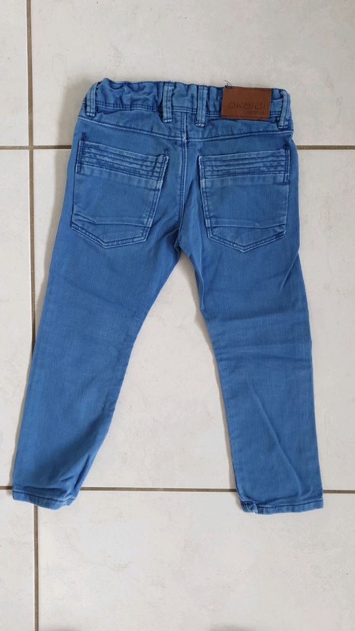 Pantalon jeans bleu garçon okaidi CH2 - photo numéro 2