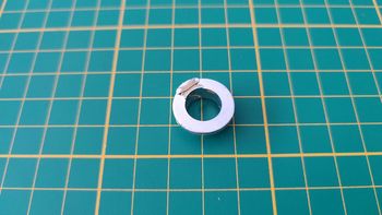 Frein à disque seul pièce détachée miniature Solido Peugeot 206 cc 1/18 1/18e 1/18ème #C13