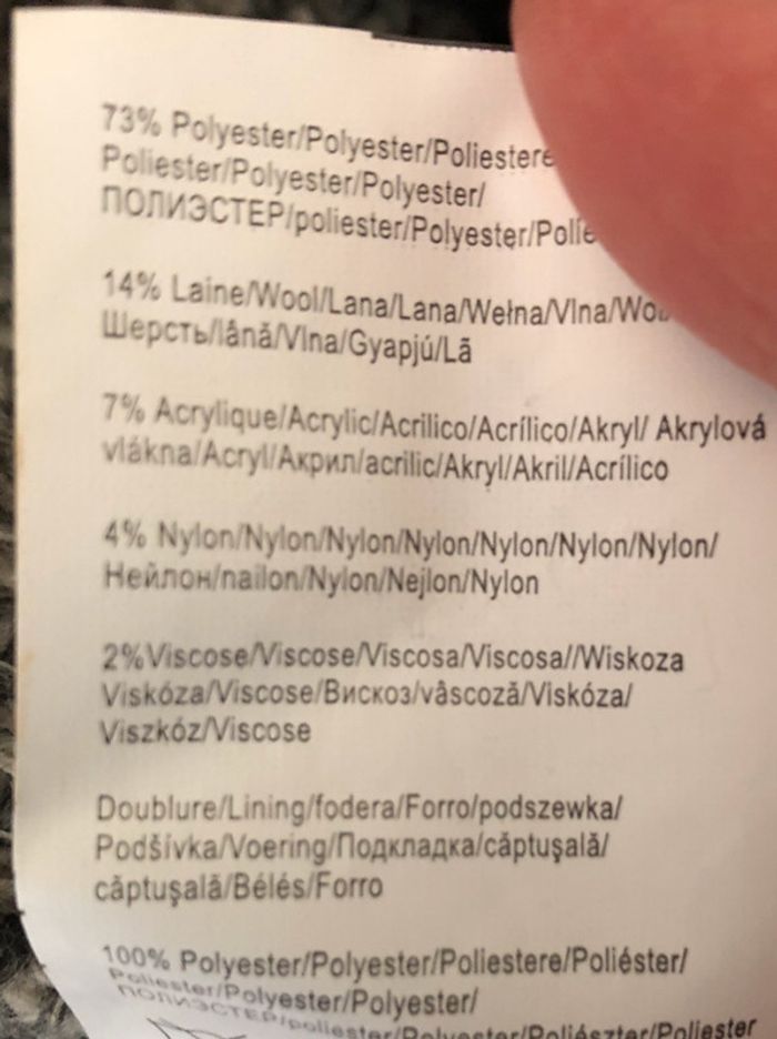 Manteau en laine camaïeu t. 38 - photo numéro 5