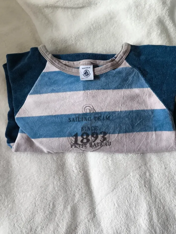 Pyjama petit bateau 6 ans
